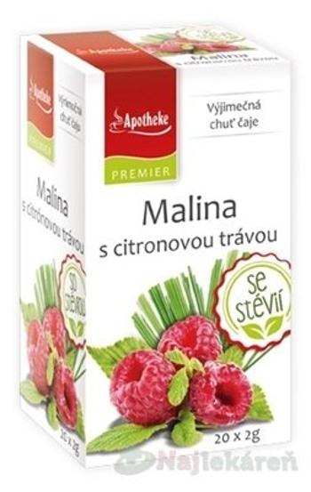 APOTHEKE PREMIER Malina s citrónovou trávou, 20x2 g