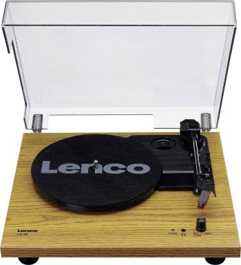 Lenco LS-10 gramofón s remienkovým náhonom drevo