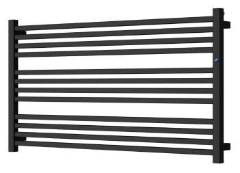 HOPA - Kúpeľňový radiátor STICK LEVEL čierna farba - Farba radiátora - Čierna, Rozmer radiátora - 1600 × 555 mm, výkon 839 W, Typ pripojenia - Stredové 50 mm RADSTIL166031SP