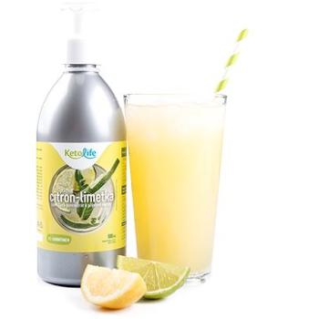 KetoDiet ENJOY Nápojový koncentrát – príchuť citrón-limeta  (500 ml) (8594181012256)