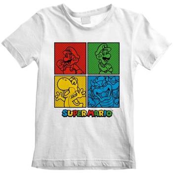 Super Mario – Squares – detské tričko (GMERCHd327nad)