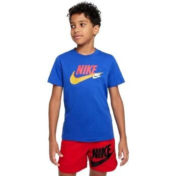 Nike  Tričká s krátkym rukávom CAMISETA NIO  SPORTSWEAR STANDARD FD1201  Modrá