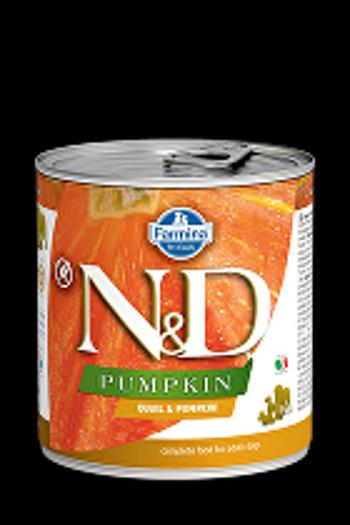 N&D DOG PUMPKIN Adult Quail & Pumpkin 285g 1 + 1 zadarmo