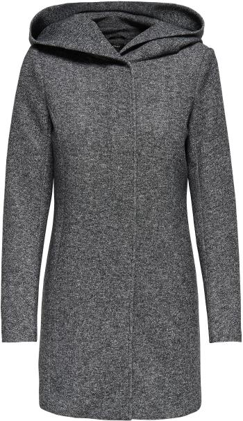 ONLY Dámsky kabát ONLSEDONA 15142911 Dark Grey Melange S