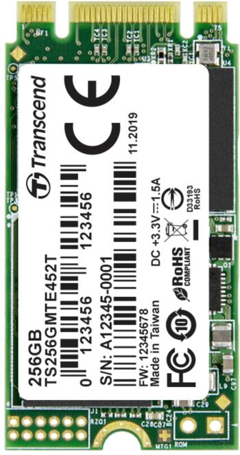 Transcend MTE452T 256 GB interný M.2 PCIe NVMe SSD 2242 M.2 NVMe PCIe 3.0 x2 Retail TS256GMTE452T