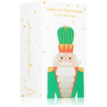 Essencias de Portugal + Saudade Christmas Green Nutcracker tuhé mydlo 150 g