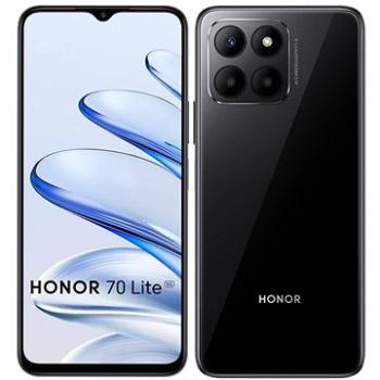 HONOR 70 lite 5G 4/128 čierny (5109APYK) + ZDARMA SIM karta Radosť – Prvú Nekonečnú Radosť si vyskúšaj na týždeň zadarmo!