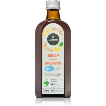 Leros Zázvor Imunita bylinný sirup na posilnenie imunity 250 ml