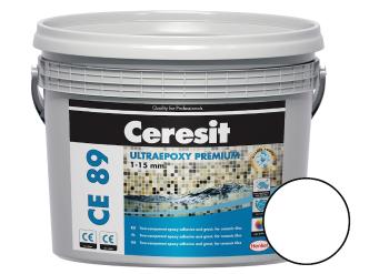 Škárovacia hmota Ceresit CE 89 UltraEpoxy Premium crystal white 2,5 kg R2T CE89801