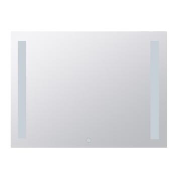 Zrkadlo Bemeta s osvětlením a dotykovým senzoremvo farebnom provedení hliník/sklo 101301117