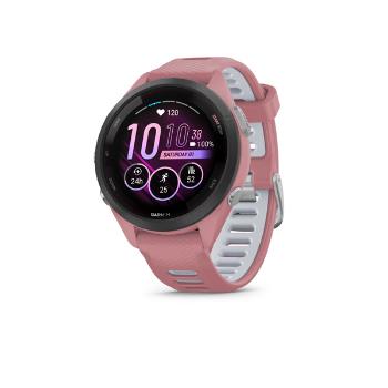 GARMIN FORERUNNER 265S, LIGHT PINK/WHITESTONE 010-02810-15