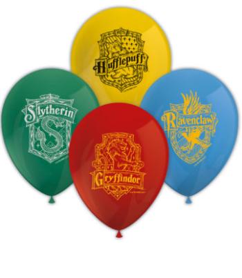 Procos Sada latexových balónov - Harry Potter fakulty 8 ks