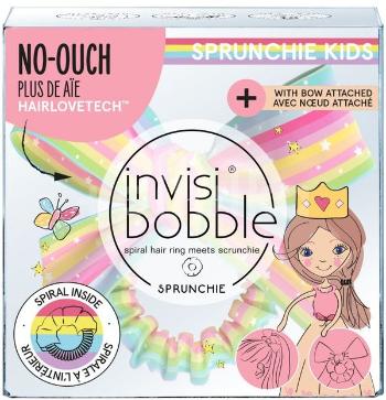 Invisibobble Detská gumička do vlasov so stuhou Kids Slim Sprunchie Let´s Chase Rainbows