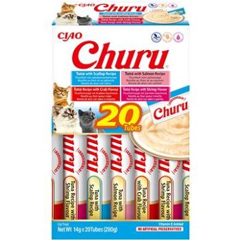 Ciao Churu Cat BOX Tuna Seafood Variety 20× 14 g (4262365731258)