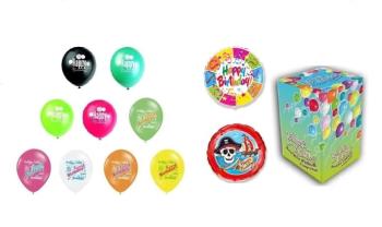 Hélium na plnenie balónov + narodeninové balóny - 420 l - BALLONPUB