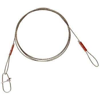 Cormoran 1×7 Wire Leader Loop and Snap Hook 15 kg 50 cm 2 ks (4027093675195)