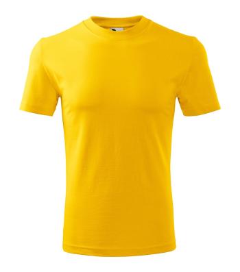 MALFINI Tričko Classic - Žltá | XL