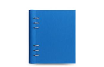 Filofax Clipbook Saffiano Fluoro Blue A5