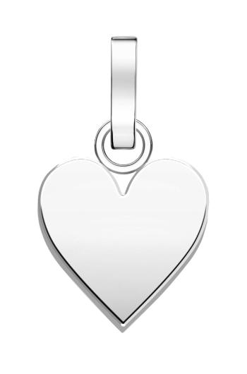 Rosefield Romantický oceľový prívesok Srdce The Pendant PE-Silver-Heart