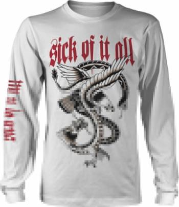 Sick Of It All Tričko Eagle White M