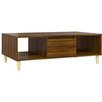 SHUMEE Konferenčný stolík hnedý dub 103,5 × 60 × 35 cm drevotrieska, 813178