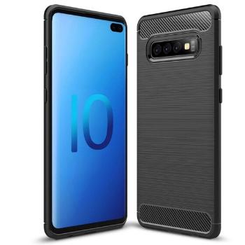 IZMAEL Samsung Galaxy S10 Plus Puzdro Carbon Bush TPU  KP29531 čierna