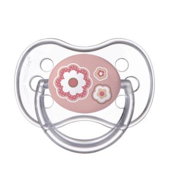 CANPOL BABIES Cumlík silikónový symetrický NEWBORN BABY 18+ m ružový