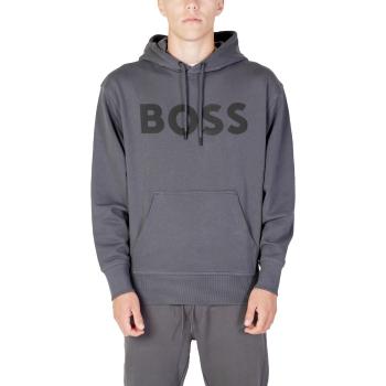 BOSS  WEBASICHOOD 50487134  Mikiny Šedá