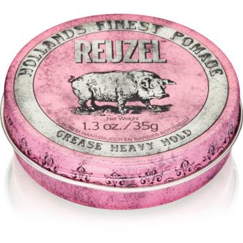 Reuzel Hollands Finest Pomade Grease pomáda na vlasy silné spevnenie 35 g