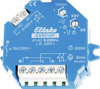 impulzný spínač na omietku / pod omietku Eltako ESR61NP 1 spínací 230 V/DC, 230 V/AC 10 A 2000 W  1 ks