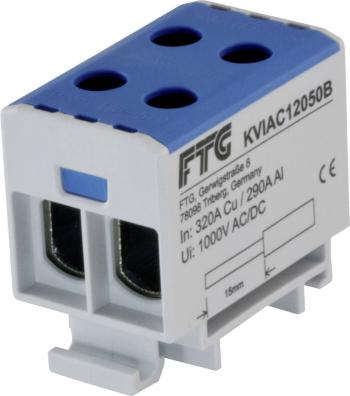 FTG Friedrich Göhringer KVIAC12050B svorkovnica   modrá 1-pólový 50 mm² 320 A, 290 A   Typ vodiča = N