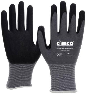 Cimco Standard Skinny Flex schwarz/grau 141225 pletenina pracovné rukavice Veľkosť rukavíc: 8, M EN 388  1 pár