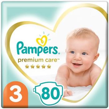 PAMPERS Premium Care Midi veľkosť 3 (80 ks) (4015400507499)