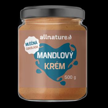 ALLNATURE Mandľový krém s mliečnou čokoládou 500 g