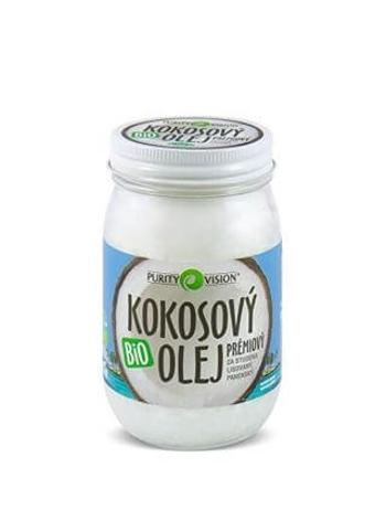 Purity Vision Panenský kokosový olej lisovaný za studena BIO 120 ml