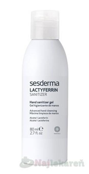 sesderma LACTYFERRIN SANITIZER Hand Gel dezinfekčný gél na ruky 80ml