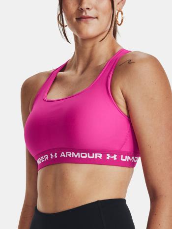 Under Armour Crossback Mid Športová podprsenka Ružová