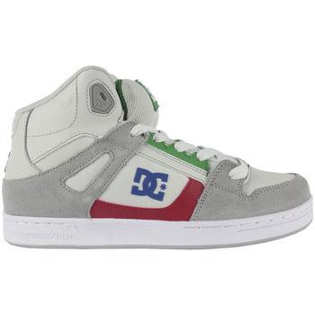 DC Shoes  Módne tenisky Pure high-top ADBS100242 GREY/GREY/GREEN (XSSG)  Šedá