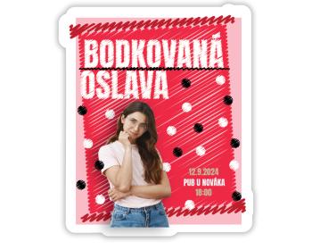 Personal Personalizované pozvánky 6 ks - Bodkovaná oslava