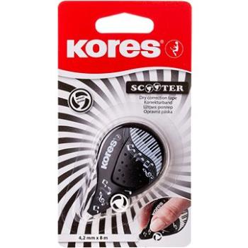 KORES SCOOTER BLACK WHITE 8 m × 4,2 mm (84972)