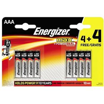 Energizer Max Mikroceruzka AAA 4 + 4 (EU009)