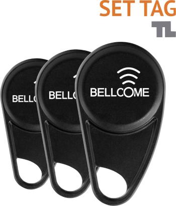 Bellcome SET.TAG.BLC.2S0 domové videotelefón  transpondér  čierna