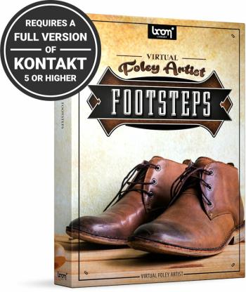 BOOM Library Virtual Foley Artist Footsteps (Digitálny produkt)