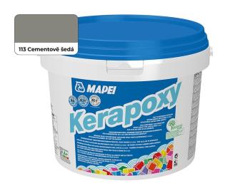 Škárovacia hmota Mapei Kerapoxy Cementovo šedá 10 kg R2T MAPX10113