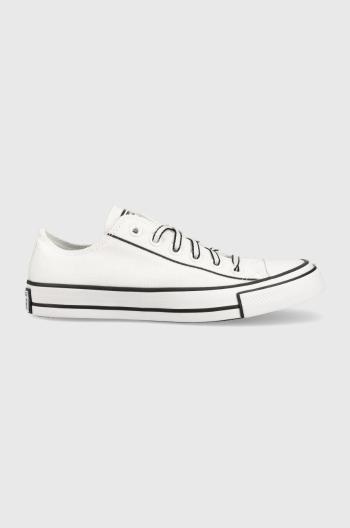 Tenisky Converse Chuck Taylor All Star OX dámske, biela farba, A03528C