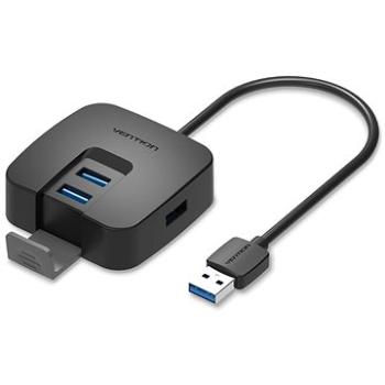 Vention Exclusive USB HUB 3.0 4-ports 0,5 m Black (CHBBD)