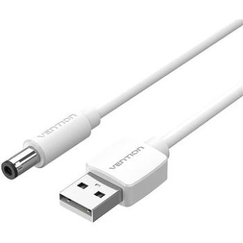 Vention USB to DC 5,5 mm Power Cord 1,5 m White Tuning Fork Type (CEYWG)