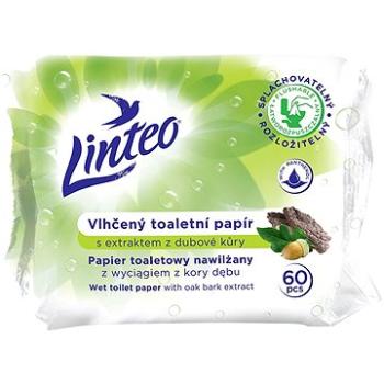 LINTEO  Vlhčený toaletný papier s dubovou kôrou  (60 ks) (8594158370891)