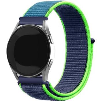 Eternico Airy Universal Quick Release 22 mm Night Blue and Green edge (AET-UN22AY-NiBlG)