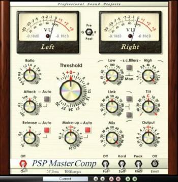 PSP AUDIOWARE MasterComp (Digitálny produkt)